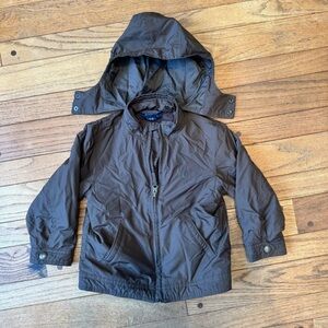 Polo by Ralph Lauren Brown Hooded Jacket